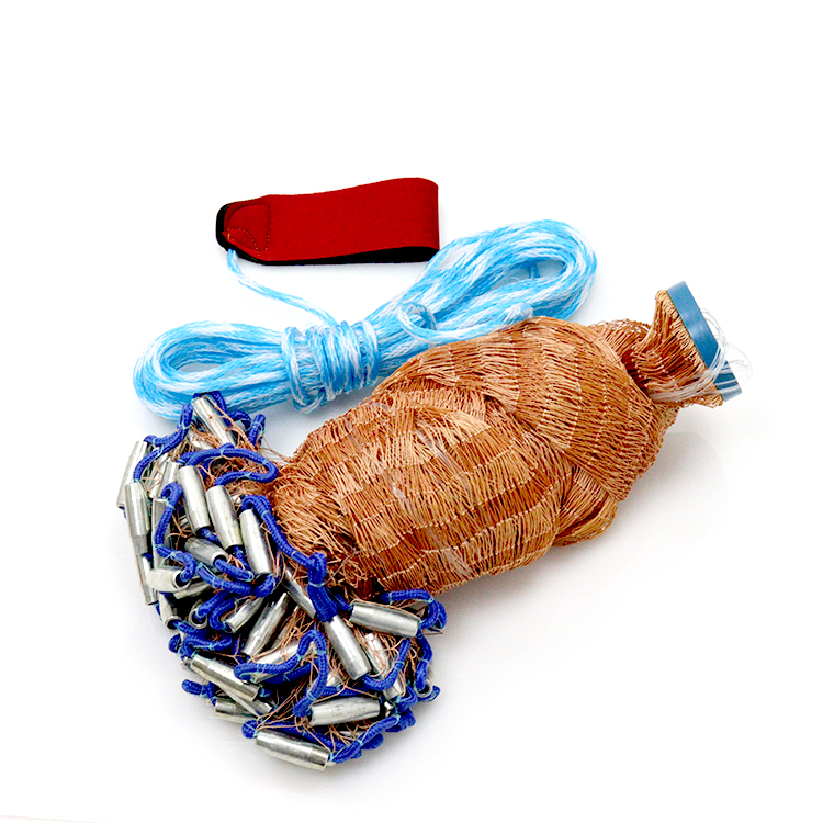 Diskless American throw net