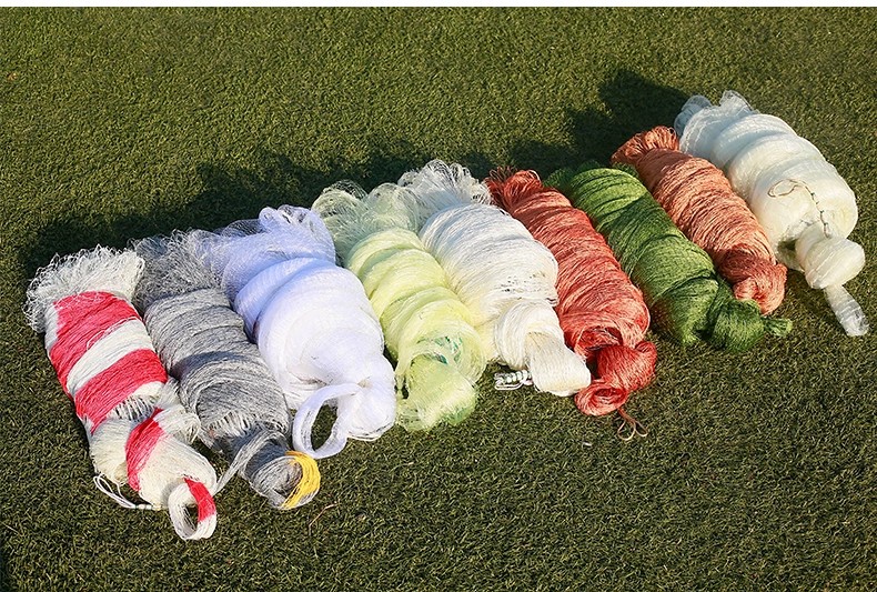 Old-fashioned hand-thrown net